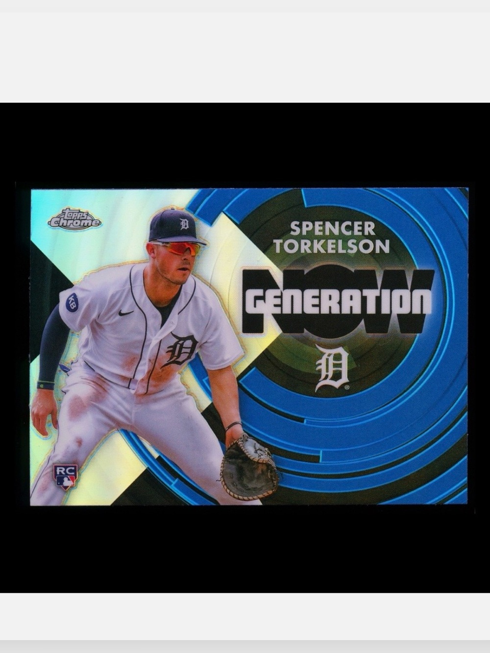 Detroit Tigers Spencer Torkelson 2022 RC Topps Chrome GENERATION NOW Rookie Card